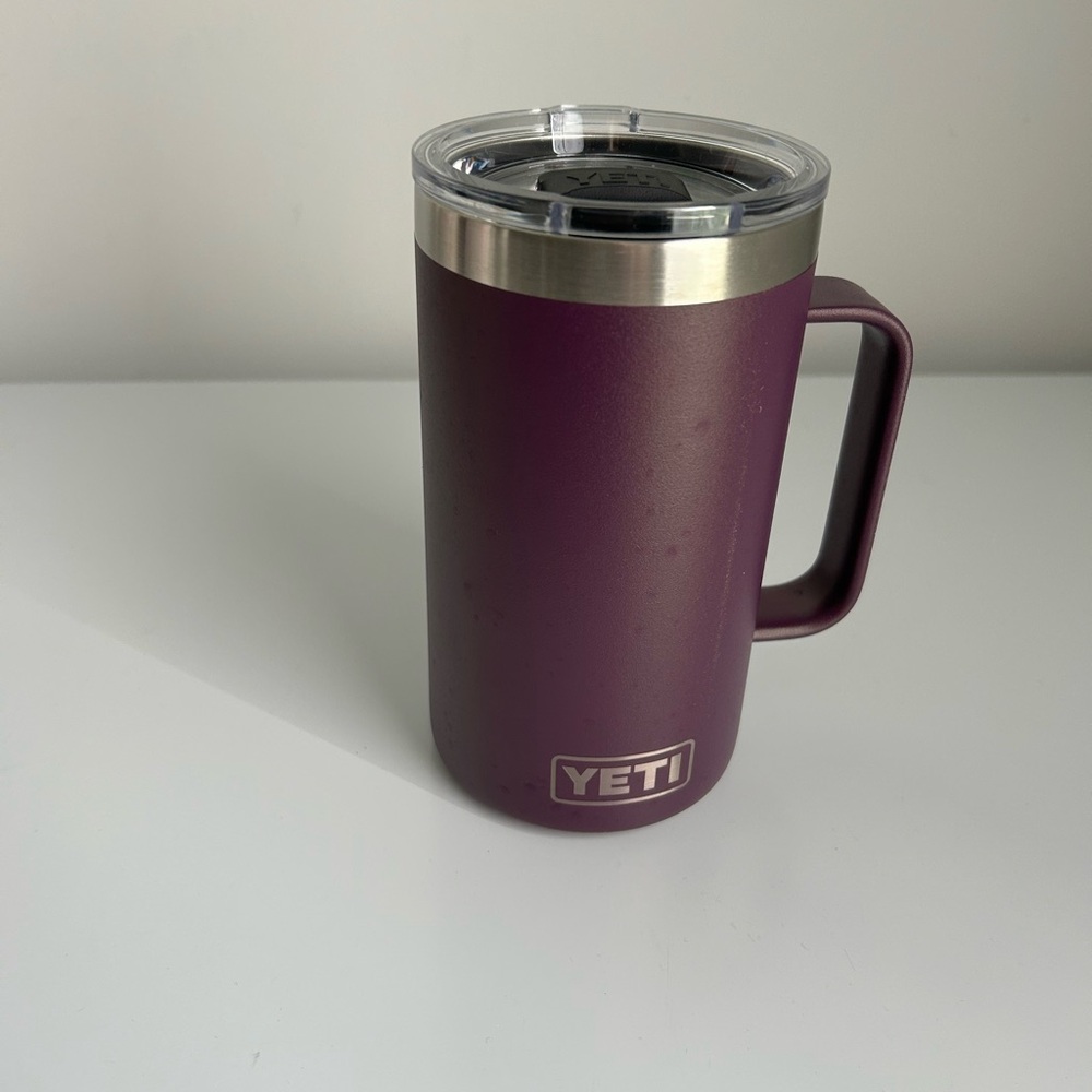 YETI Purple Travel Mug